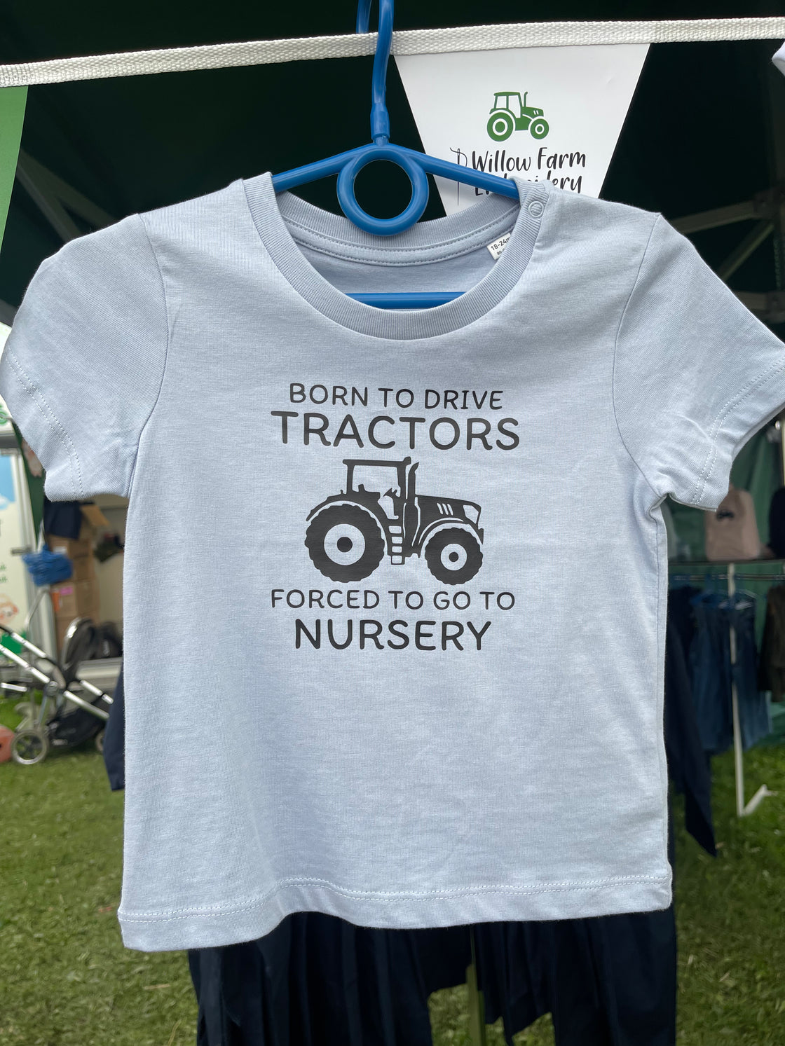 Born To Drive Tractors Forced To Go To Nursery T-Shirt