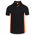 Polo silverswift - Black - Orange