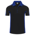 Wicking polo - Black - Royal