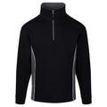 1/4 zip 1 - Black - Graphite