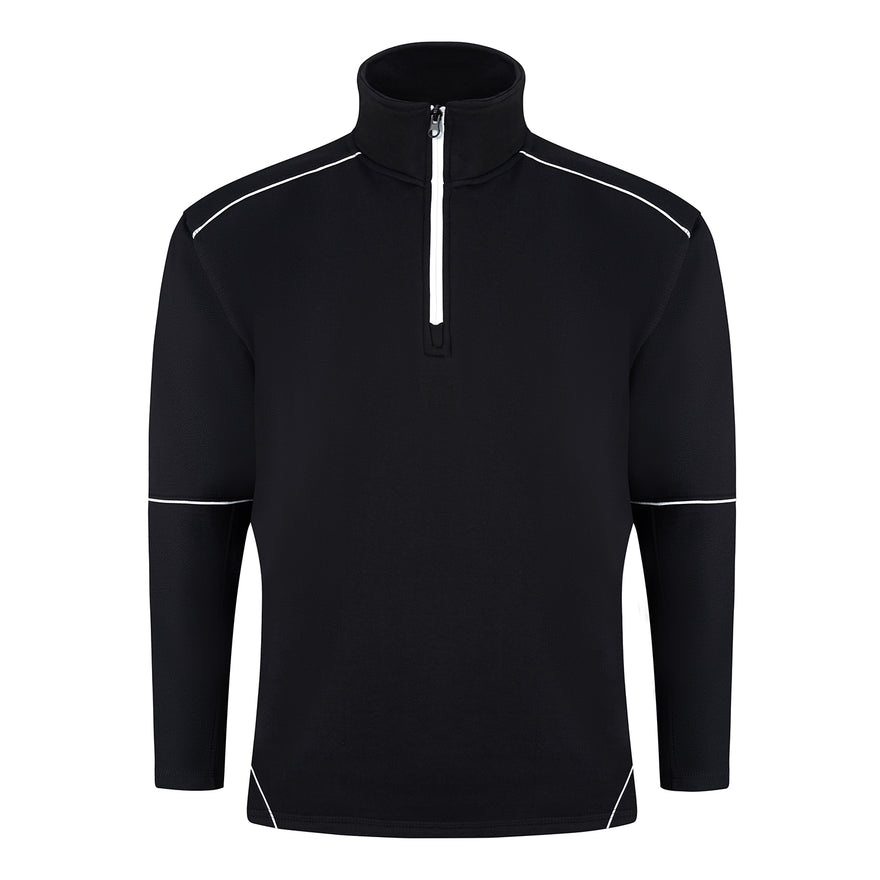 1/4 zip 2 - Black - Black