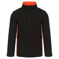 Softshell - Black - Orange