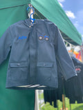 Rain Jacket Embroidered With Tractor