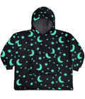 Children?s Fleece Sherpa Hooded Blanket with Tractor or Animal design