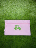 Pencil Case with Tractor Embroidery
