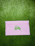 Pencil Case with Tractor Embroidery