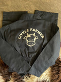 Printed Little Farmer Cow Design Overalls