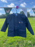 Rain Jacket Embroidered With Tractor