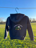 Embroidered Farmer In Training Hoodie - Green Tractor