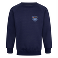 Navy Blue Crew Neck Sweatshirt - Newton Bluecoat
