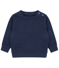 Children's Christmas Sustainable Sweatshirt Embroidered With Tractor Santa Hat Design