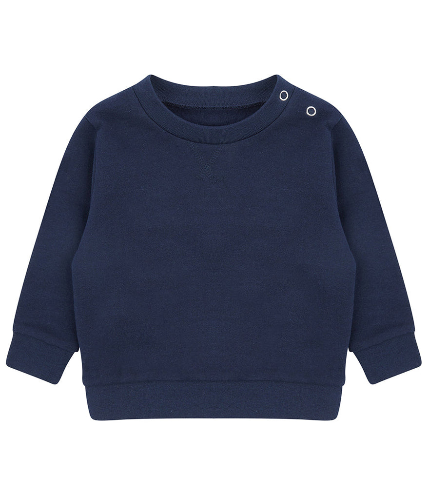 Sweatshirt Embroidered With Big/Little Sibling Tractor Design