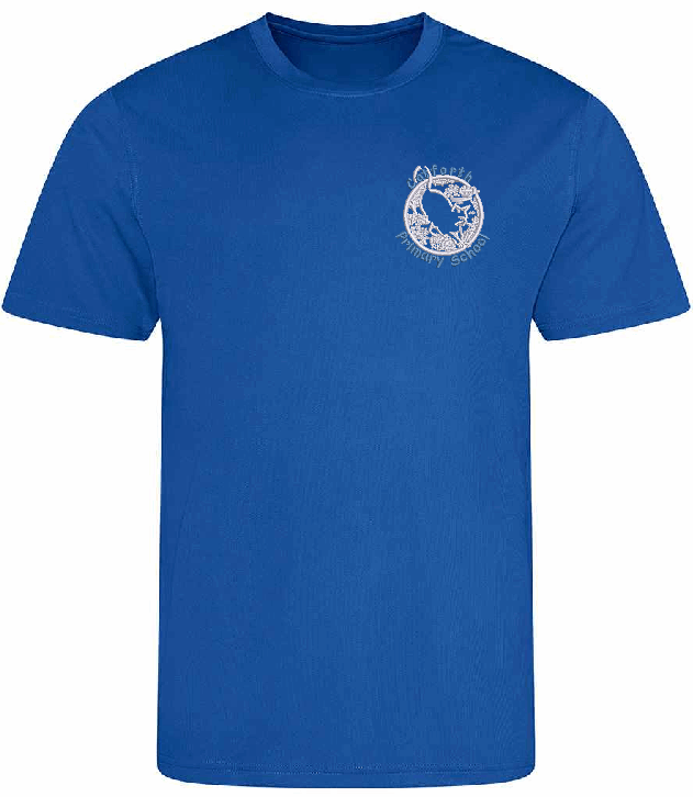 PE Royal Blue Cool T-shirt - Catforth