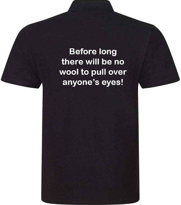 Before long there will be no wool to pull over anyone's eyes!