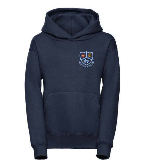 PE Navy Hooded Sweatshirt - Newton Bluecoat