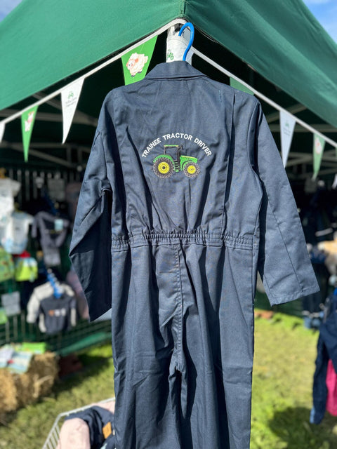 Embroidered Trainee Tractor Driver Overalls