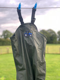 Waterproof Bib & Brace Leggings Embroidered