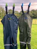 Waterproof Bib & Brace Leggings Embroidered