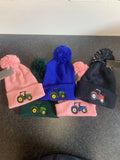 Kids/ Adults Bobble Hat Embroidered