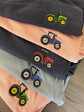 Sustainable Sweatshirt Jumper Embroidered With Tractor or Animal Design