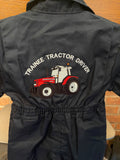 Embroidered Trainee Tractor Driver Overalls - Red Tractor