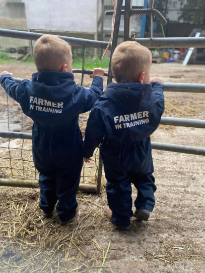 Printed Farmer In Training Overalls