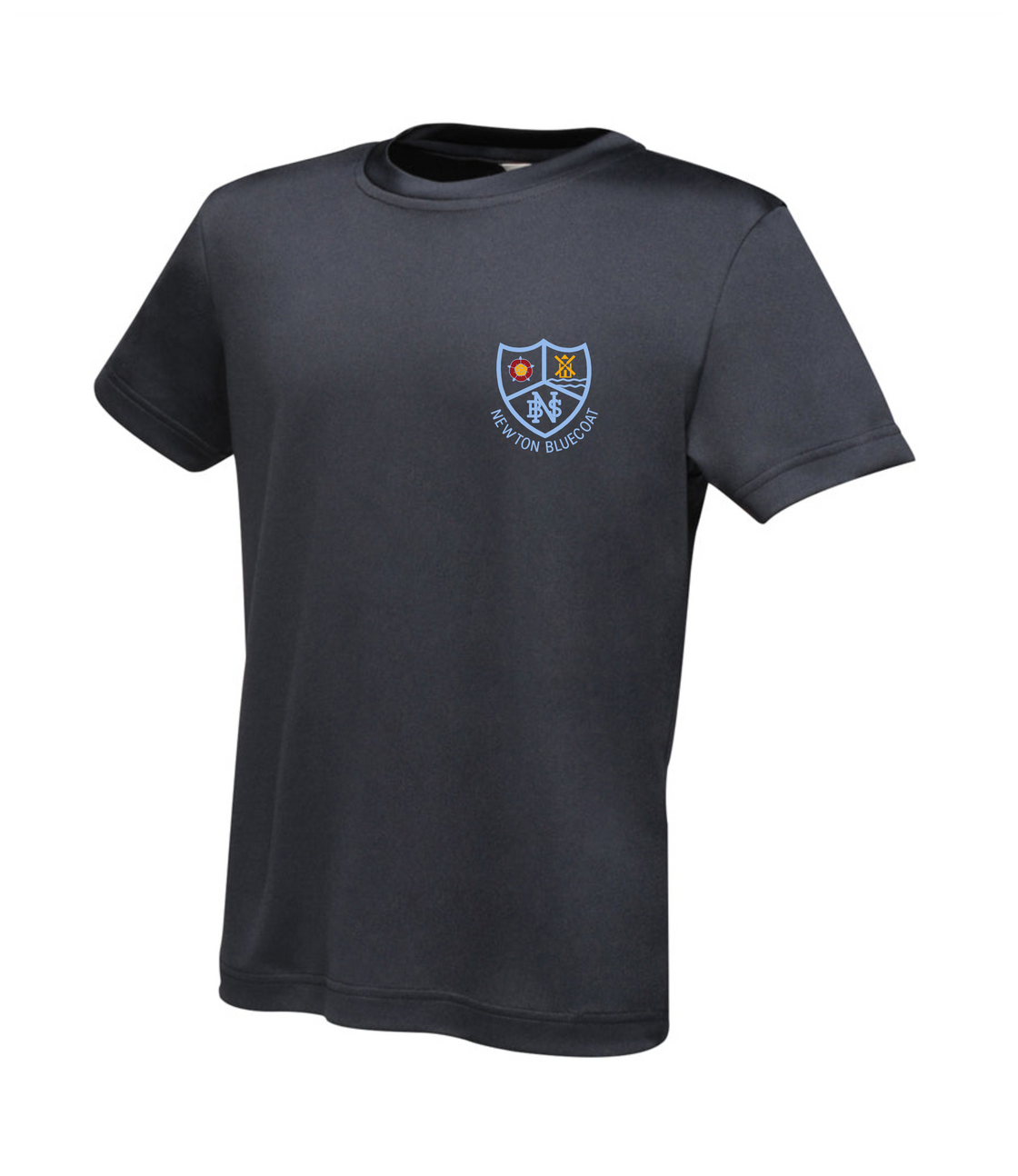 PE Navy Blue Regatta Moisture Wicking T-shirt - Newton Bluecoat